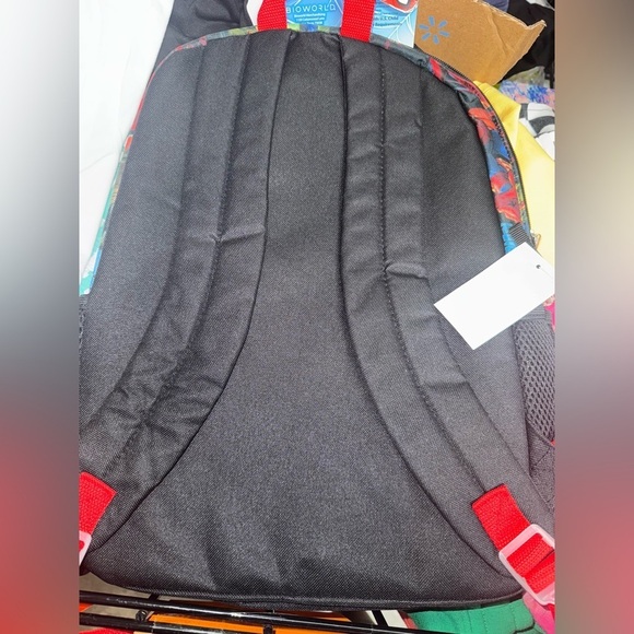 Spider-Man Boys 16" Laptop Backpack with Light Up Badge, Red - Picture 2 of 2